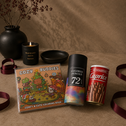 Colour & Relax gift box by Wayward Gifts