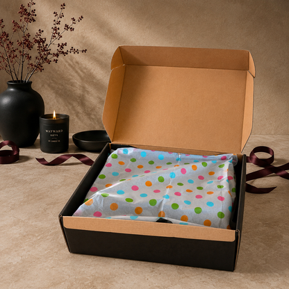 Wayward Gifts kids’ gift box presentation