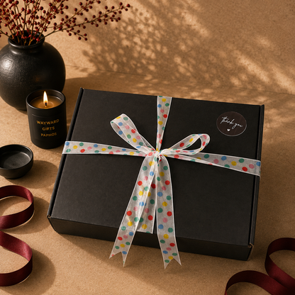 Wayward Gifts kids’ gift box, alternate presentation